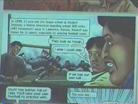 JIM THORPE COMIC BOOK rare worlds greatest athlete !