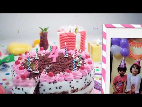 rida Birthday 4th - Greeting card / Rida Aliza Saiqa