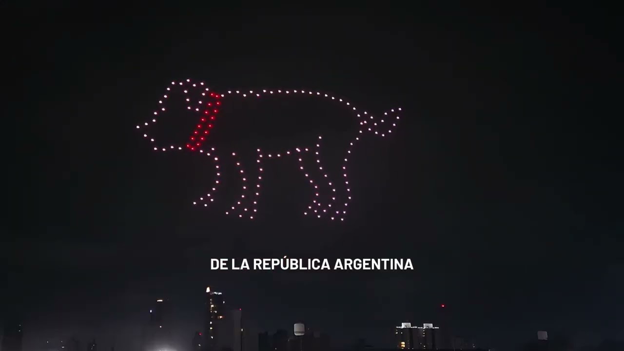 Show de drones — BIENAL DEL CHACO