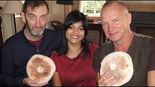 Sting and Jimmy Nail interviewed by Sharuna Sagar on BBC Breakfast.