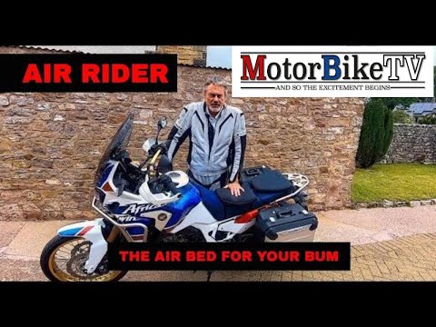 Better than 'Air Hawk' - The 'NEW AIR RIDER' MotorBike Seat cushion 'The Air Bed For Your Bum'