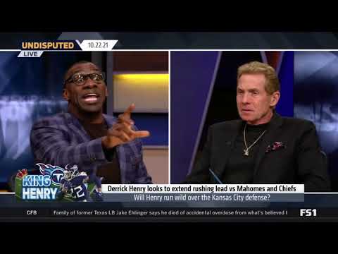 UNDISPUTED Derrick Henry looks to extend rushing lead Mahomes and Chiefs   Shannon reacts