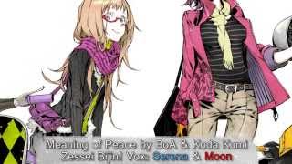 【Zessei Bijin!】 BoA &amp; Koda Kumi - Meaning of Peace 【Serena x Moon】