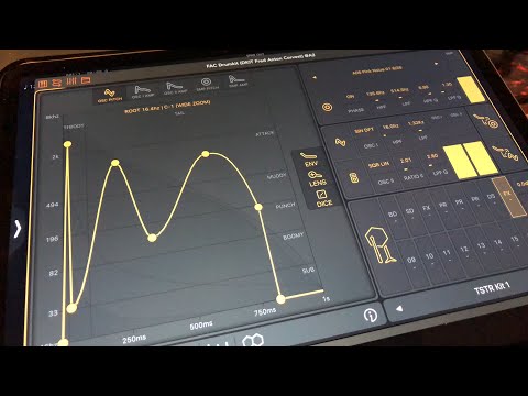 FAC Drumkit V2 - Updated With Lots Of New Stuff - Tutorial for the iPad
