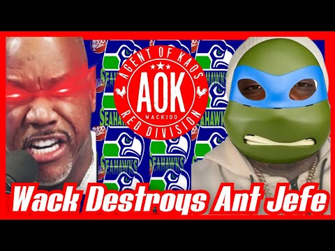 WACK 100 GETS DIABOLICAL WITH ANT JEFE & TAKES HIS AGENT OF CHAOS HANDLE "IM OVER HERE LAUGHING"😳