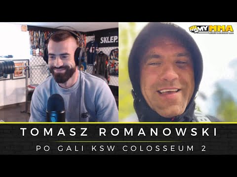 TOMASZ ROMANOWSKI | Mocny wywiad po KSW Colosseum 2 | Pawlak | Bartosiński | Materla | Kolejny rywal