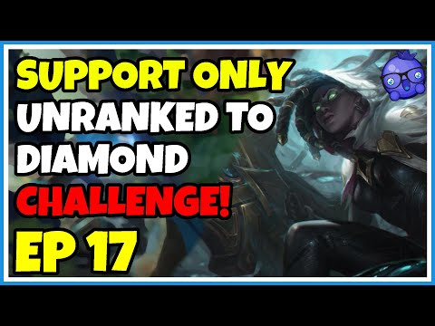 Support Unranked to Diamond Challenge - Episode 17 - Senna