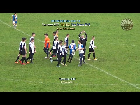 PETLIĆI Trstenik PPT – Car Lazar 2015 7:0 (4:0), PRVO POLUVREME 18. kolo, Trstenik 3. april 2021.