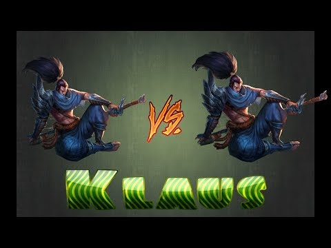 Klaus - Yasuo vs Yasuo - Outplay #neoynadıbe - League of Legends