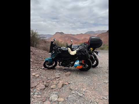 Viaje en Moto J  Roca, M  Risso   Día 2   Ruta 307 Santa Lucia Tucumán, Ruta 40Cafayate Salta