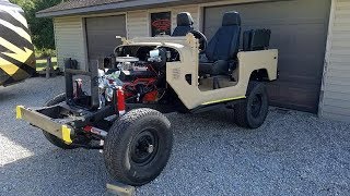 Toyota FJ40 renovation tutorial video