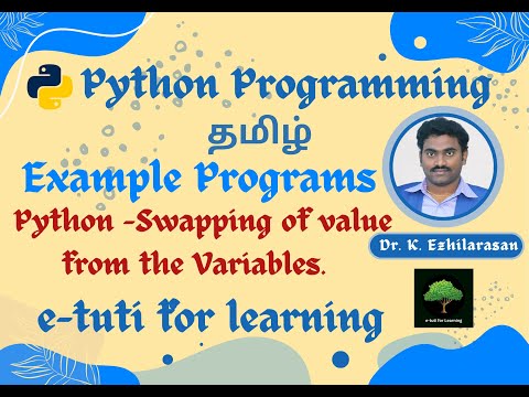 12 Python Program For Swapping
