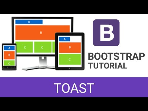 33 Bootstrap 4 Toast in Hindi | Bootstrap Tutorial in Hindi