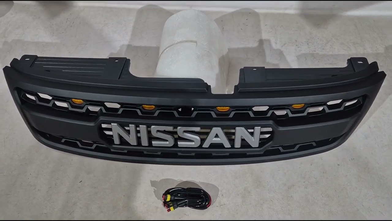 Nissan Patrol Y61 1997-2011 Radiator Grille 2004-2010 (OffRoad) Video 7
