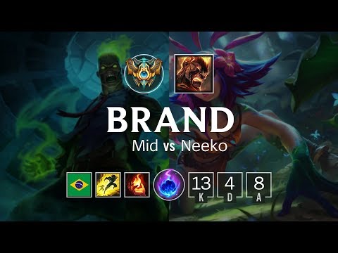 Brand Mid vs Neeko - BR Master Patch 8.24