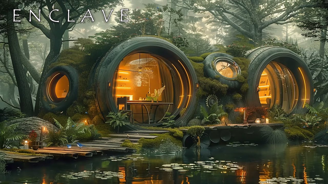 ENCLAVE - Deeply Beautiful Ethereal Music - Deeply Healing Meditation Sounds for Stress Relief 🌲