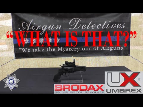 Umarex Brodax .177 Caliber BB Gun Air Pistol Revolver Review