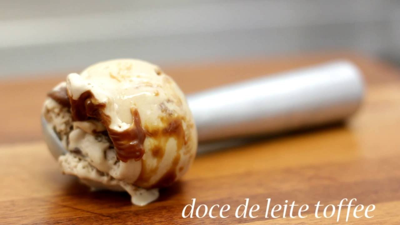 Sorvete Salada - Lançamento Doce de Leite Toffee