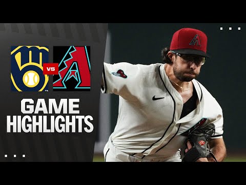 Brewers vs. D-backs Game Highlights (4/13/25) | MLB Highlights