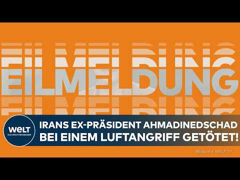 EIL: Irans Ex-Präsident Mahmud Ahmadinedschad bei Luftangriff in Teheran getötet!