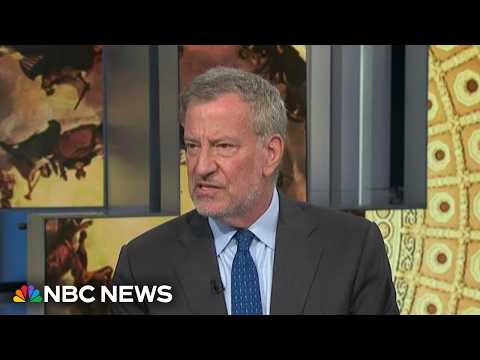 Bill de Blasio says it was 'painful' to see Fetterman 'switch sides' at GOP convention