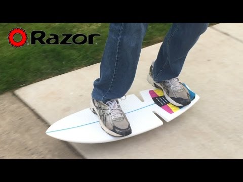 Ripsurf Skateboard [Review & Demo] | Razor