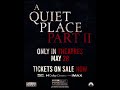 Don’t go alone. Get your tickets for #AQuietPlace Part II now. Only in theatres May 28.