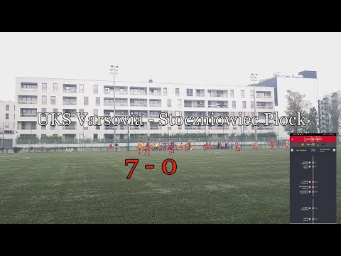 10 X 2020 r.  UKS Varsovia - Stoczniowiec Płock  7 - 0
