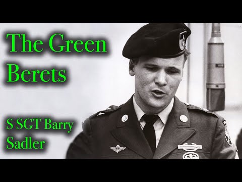 Barry Sadler, at Nashville National Cemetery, in Madison Tennessee.