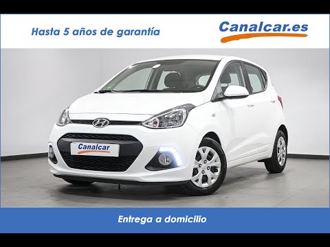 3555-JJK Hyundai I10 1.0 bd tecno blue    Blanco