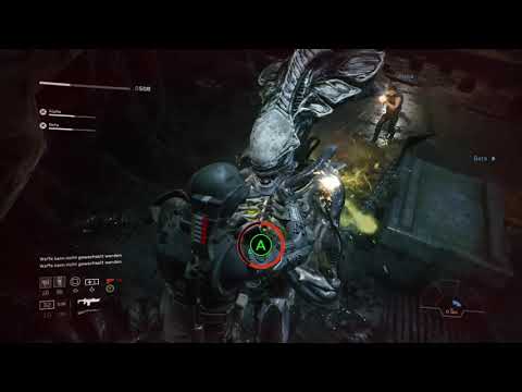 Aliens Fireteam Elite - Xenomorph Praetorian catch the Soldier ... Campaign 4.3 ,gameplay (xbox one)