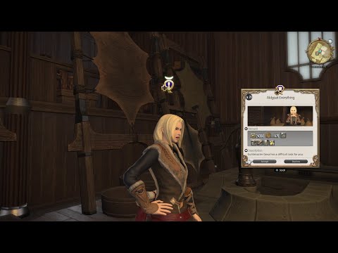 FFXIV Leatherworker Class Quest: Aldgoat Everything
