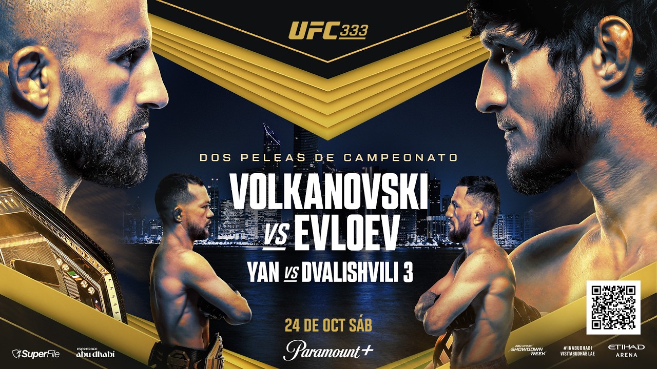 #UFC333: Volkanovski vs Evloev - Previa del Evento ¡EN VIVO!