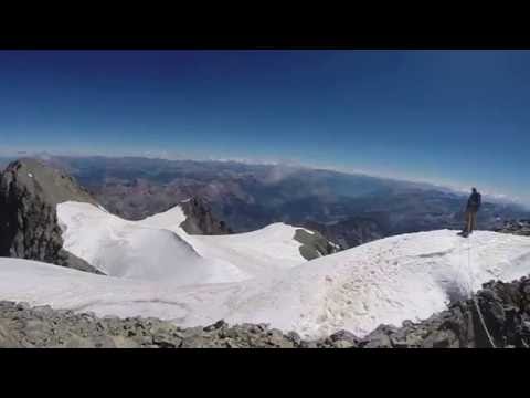 Ascension du Pelvoux par l'arête sud du Petit Pelvoux HD