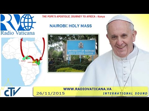 Misa del papa Francisco en Nairobi