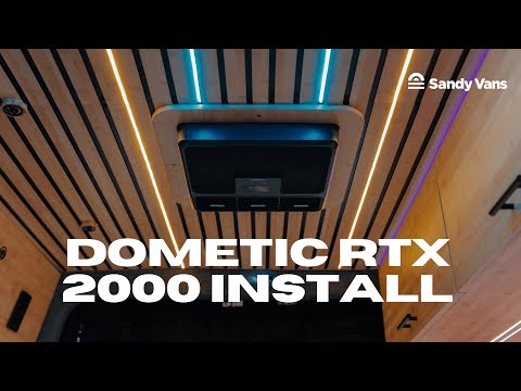 How to install Dometic RTX 2000 Rooftop Air Conditioner - SV Installs