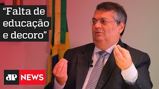 Governador Flávio Dino ameaça processar Bolsonaro por declarações no Maranhão