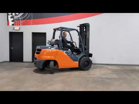2016 Toyota 8FG50U 11,000lb Pneumatic LPG Forklift STK 9762