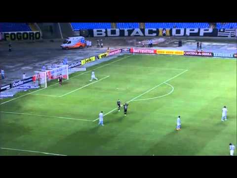 Botafogo 1 x 0 Macaé - Falha do Goleiro Rafael - Série B - 23/9/2015