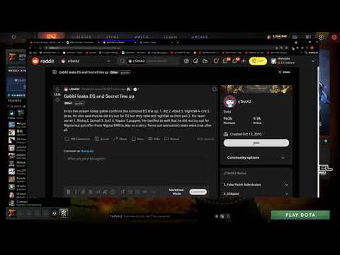 "if Bulldog is back to pro dota i will cut my toenails and eat them" - gorgc on Bulldog back to pro