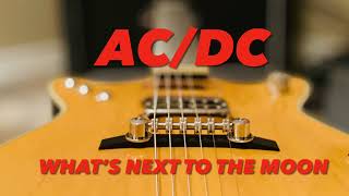 AC/DC What&#39;s Next To The Moon (Malcolm Young Guitar Lesson)