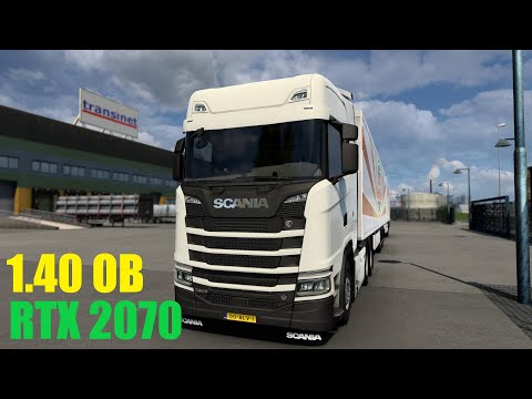 Euro Truck Simulator 2 1.40 Open Beta | Trip around new Germany (RTX 2070)