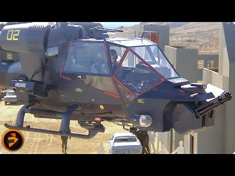 BLUE THUNDER | Demonstration Scene | Roy Scheider, Malcolm McDowell