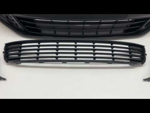 Fits VW Caddy 2011-2015 Front Bumper Textured Complete Kit video