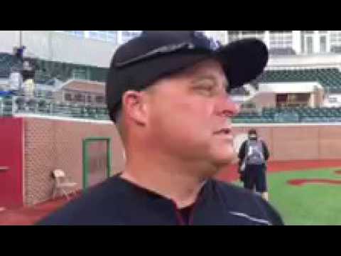 Chad Holbrook after the Gamecocks win the SEC East.