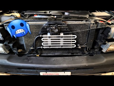 Transmission Cooler Upgrade Install Silverado 4l60e, 4l65e, 4l70e, 4l80e