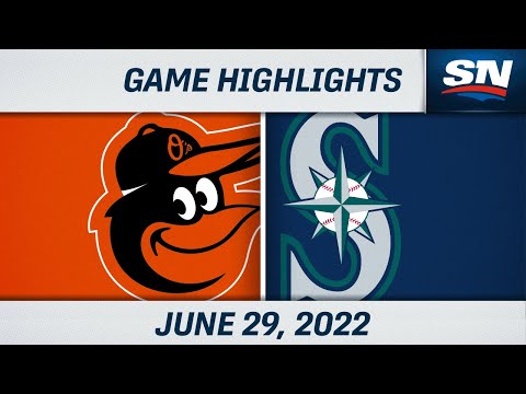 MLB Highlights | Orioles vs. Mariners - June 29, 2022