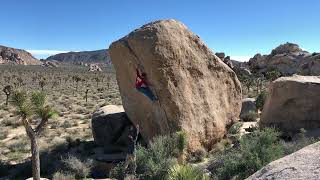 Video thumbnail: White Rastafarian, V2. Joshua Tree