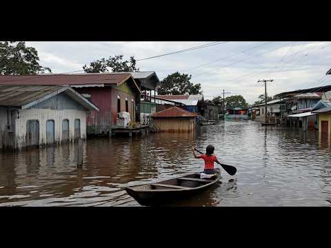 ANAMÃ / AMAZONAS - A Veneza do Amazonas fica Submersa por 6 meses, todos os anos