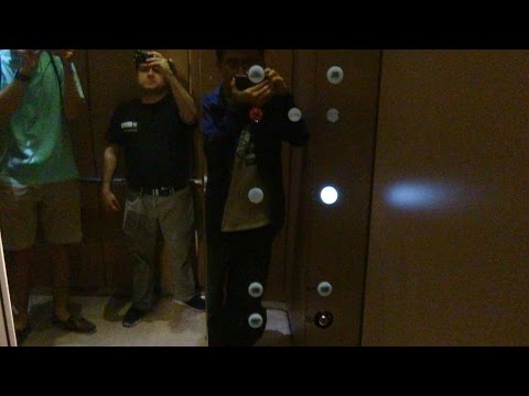 Awesome 80's Otis Elevonic 401 Traction Elevator at Cityplace Uptown Station in Downtown Dallas, TX.